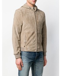 Мужской бежевый худи от Corneliani