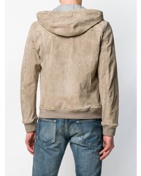 Мужской бежевый худи от Corneliani