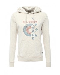 Мужской бежевый худи от Jack &amp; Jones