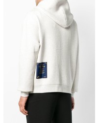 Мужской бежевый худи от Alexander Wang