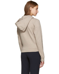 Женский бежевый худи от MAISON KITSUNE