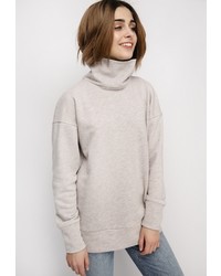 Женский бежевый худи от Monflame