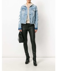 Женский бежевый худи от Off-White