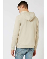 Мужской бежевый худи от Topman