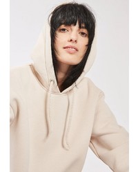 Женский бежевый худи от Topshop