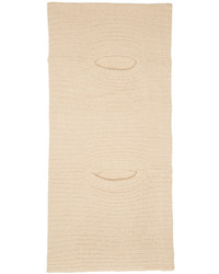 Женский бежевый шарф от Acne Studios