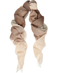 Женский бежевый шарф от Chan Luu