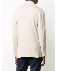 Мужской бежевый шерстяной пиджак от Brunello Cucinelli