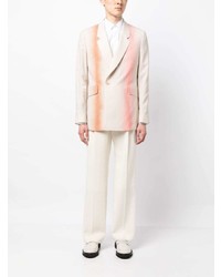 Мужской бежевый шерстяной пиджак от Paul Smith