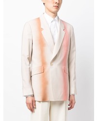 Мужской бежевый шерстяной пиджак от Paul Smith