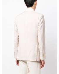 Мужской бежевый шерстяной пиджак от Paul Smith