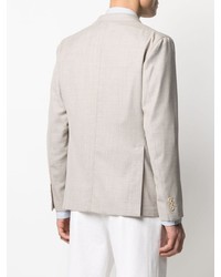 Мужской бежевый шерстяной пиджак от Boglioli