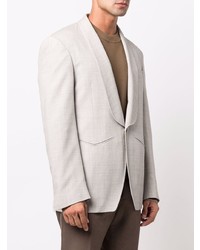 Мужской бежевый шерстяной пиджак от Canali