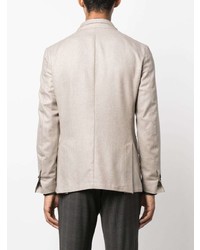 Мужской бежевый шерстяной пиджак от Corneliani