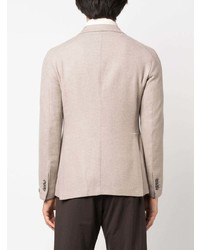 Мужской бежевый шерстяной пиджак от Tagliatore