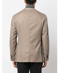 Мужской бежевый шерстяной пиджак от Boglioli