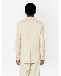 Мужской бежевый шерстяной пиджак от Ami Paris