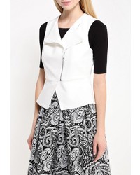 Женская белая безрукавка от adL