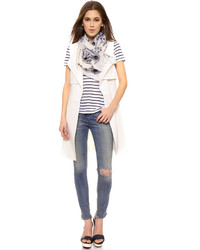 Женская белая безрукавка от Club Monaco