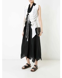 Женская белая безрукавка от Aganovich