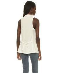 Женская белая безрукавка от BB Dakota