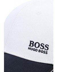 Мужская белая бейсболка от Boss Green