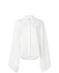 Белая блуза на пуговицах от A.W.A.K.E.