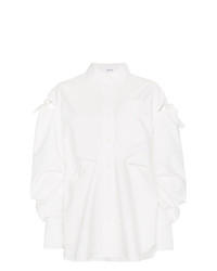 Белая блуза на пуговицах от Adeam