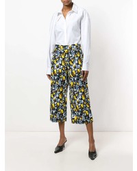 Белая блуза на пуговицах от Chalayan