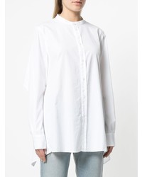 Белая блуза на пуговицах от Department 5
