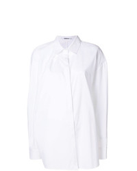 Белая блуза на пуговицах от Chalayan