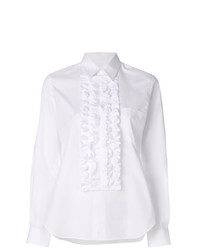 Белая блуза на пуговицах от Comme Des Garcons Comme Des Garcons