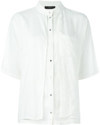 Белая блуза на пуговицах от Diesel