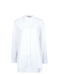 Белая блуза на пуговицах от Egrey