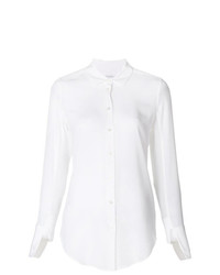 Белая блуза на пуговицах от Equipment