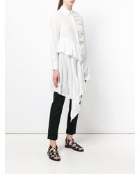 Белая блуза на пуговицах от Uma Wang