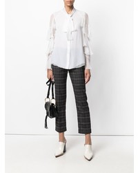 Белая блуза на пуговицах от Chloé