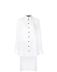 Белая блуза на пуговицах от Heikki Salonen