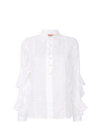 Белая блуза на пуговицах от N°21