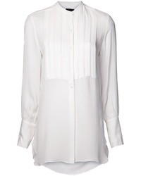 Белая блуза на пуговицах от Nili Lotan