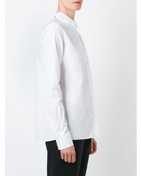 Белая блуза на пуговицах от Maison Margiela