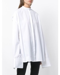 Белая блуза на пуговицах от Haider Ackermann