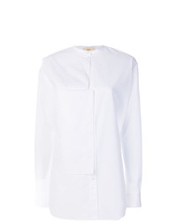 Белая блуза на пуговицах от Ports 1961