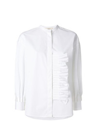 Белая блуза на пуговицах от Ports 1961