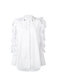 Белая блуза на пуговицах от Preen by Thornton Bregazzi