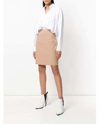 Белая блуза на пуговицах от MSGM