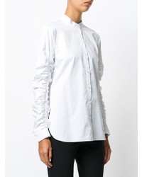 Белая блуза на пуговицах от Tibi