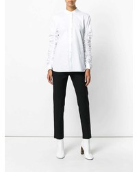 Белая блуза на пуговицах от Tibi