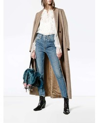 Белая блуза на пуговицах от Chloé