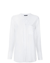 Белая блуза на пуговицах от Uma Raquel Davidowicz